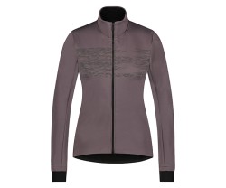 Cykeljacka Shimano Dam Kaede Wind Jersey Insulated Mörkröd